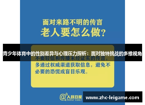 青少年体育中的性别差异与心理压力探析:面对独特挑战的多维视角 青少年体育中的性别差异与心理压力探析:面对独特挑战的多维视角